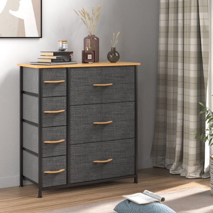 Drawers Steel Frame Fabric Storage Chest