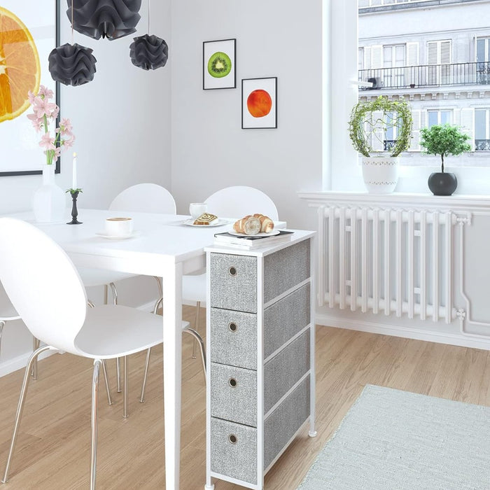 Drawers Steel Frame Fabric Storage Chest