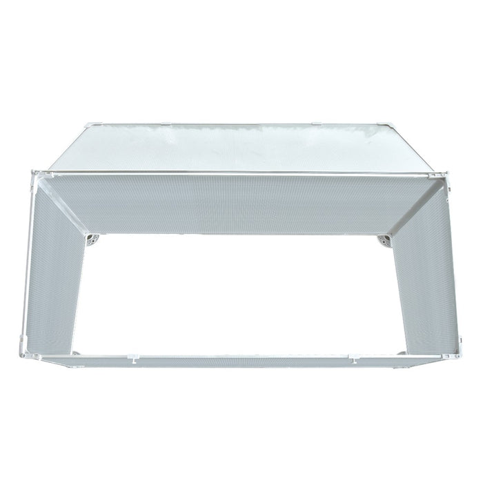 Mini Aluminum Frame Greenhouse with Roof Vent