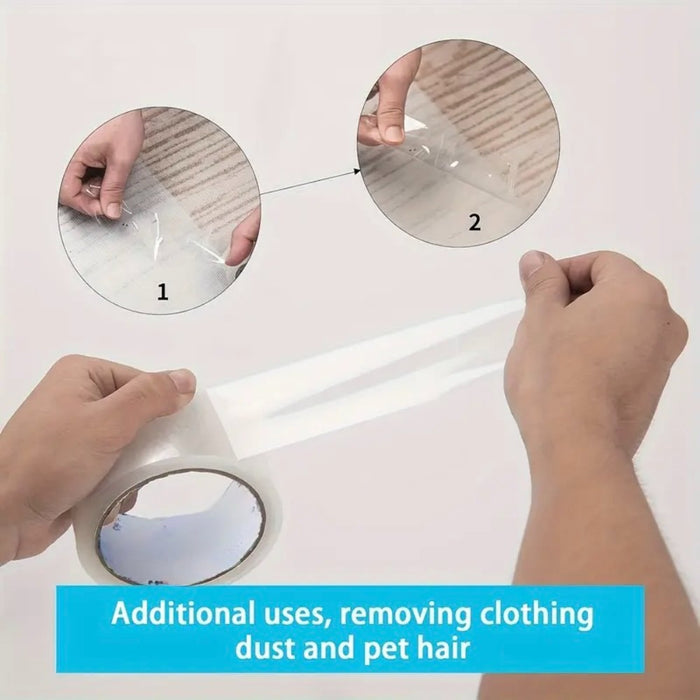 Packing Sealing Tape 112m Roll 6 Pack - Transparent