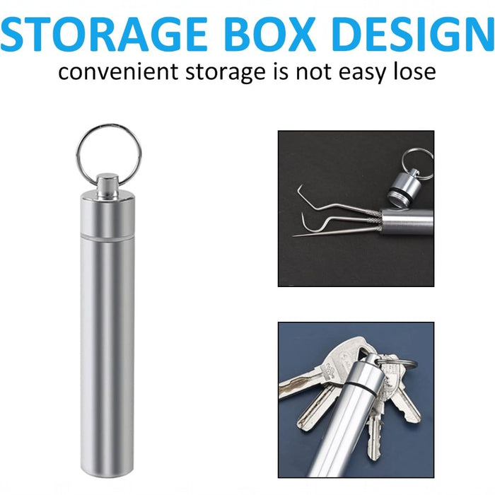 Toothpicks Floss Sticks- 7 Pcs