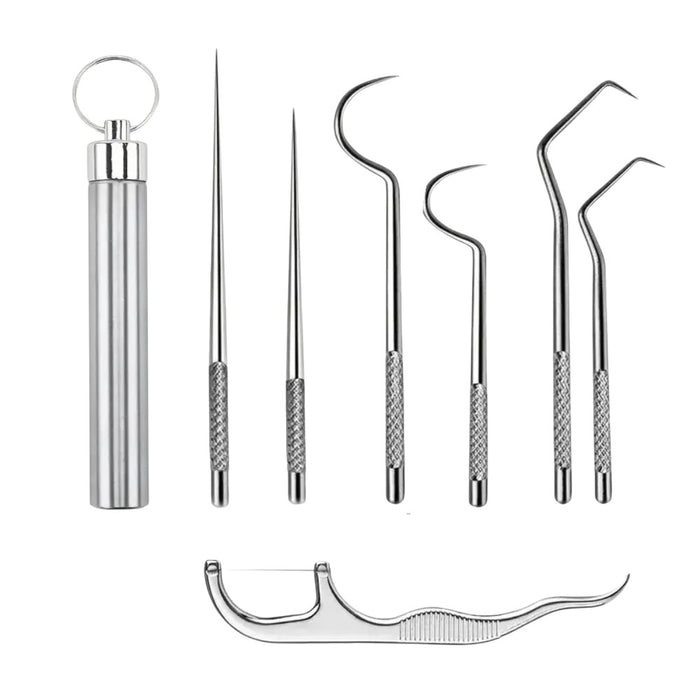 Toothpicks Floss Sticks- 7 Pcs