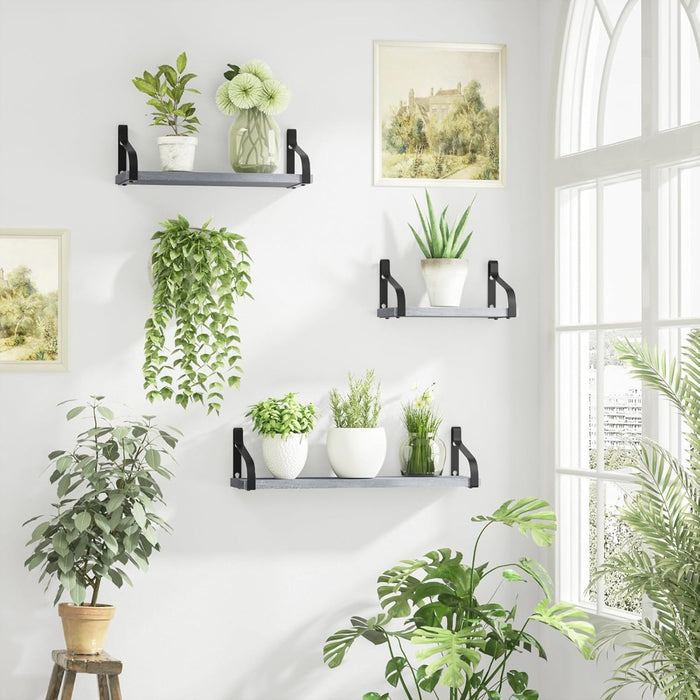 Floating Shelves Wall Mounted Set of 3