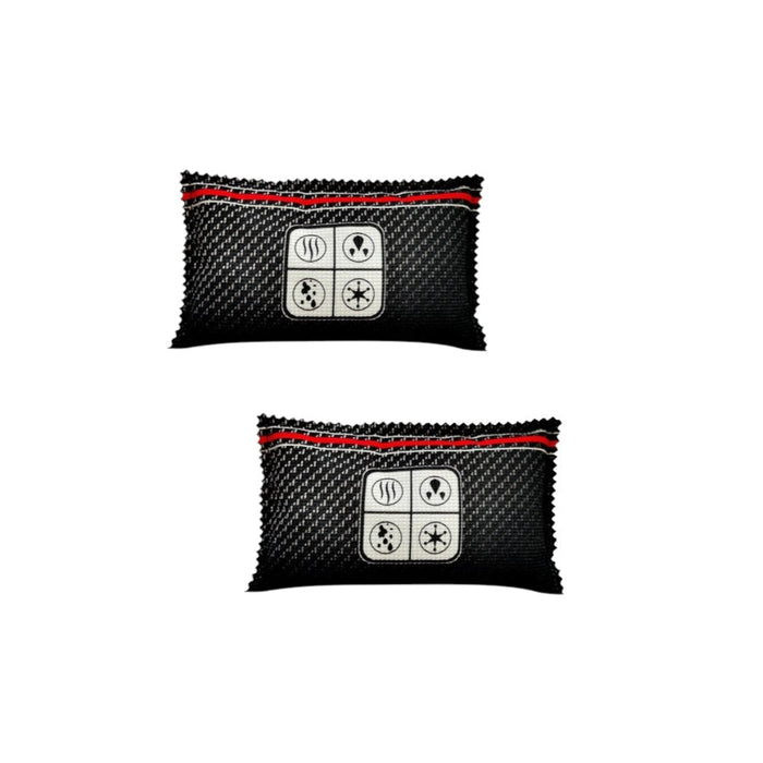 Reusable Dehumidifier Bags with Humidity Indicator Moisture Absorber- 2 Pack