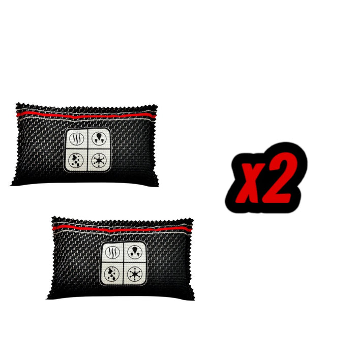 Reusable Dehumidifier Bags with Humidity Indicator Moisture Absorber- 2 Pack
