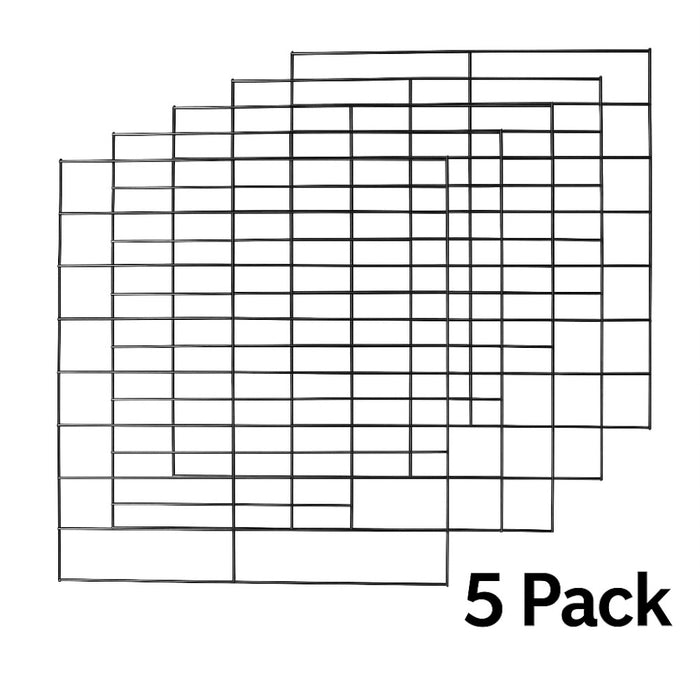 Multi-Purpose Metal Grid Panels- 5 Pack