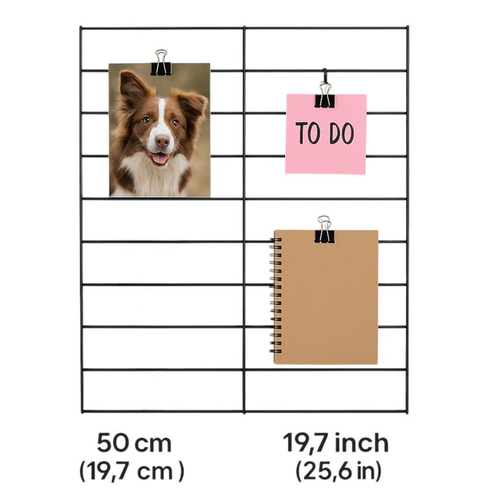 Multi-Purpose Metal Grid Panels- 5 Pack