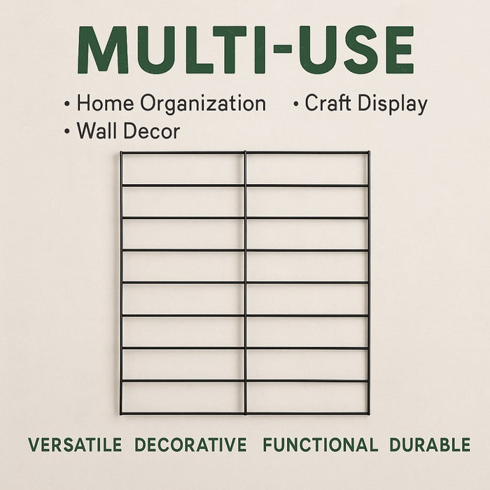 Multi-Purpose Metal Grid Panels- 5 Pack