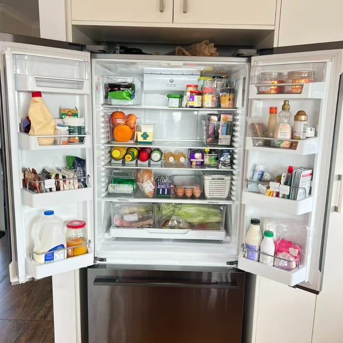 Refrigerator Organizer Bins with Lids-4Pack