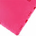 Close-up of a pink tablet case on a white background