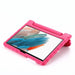 Pink tablet case on a white background