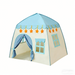 Children's play tent with star decorations on a white background