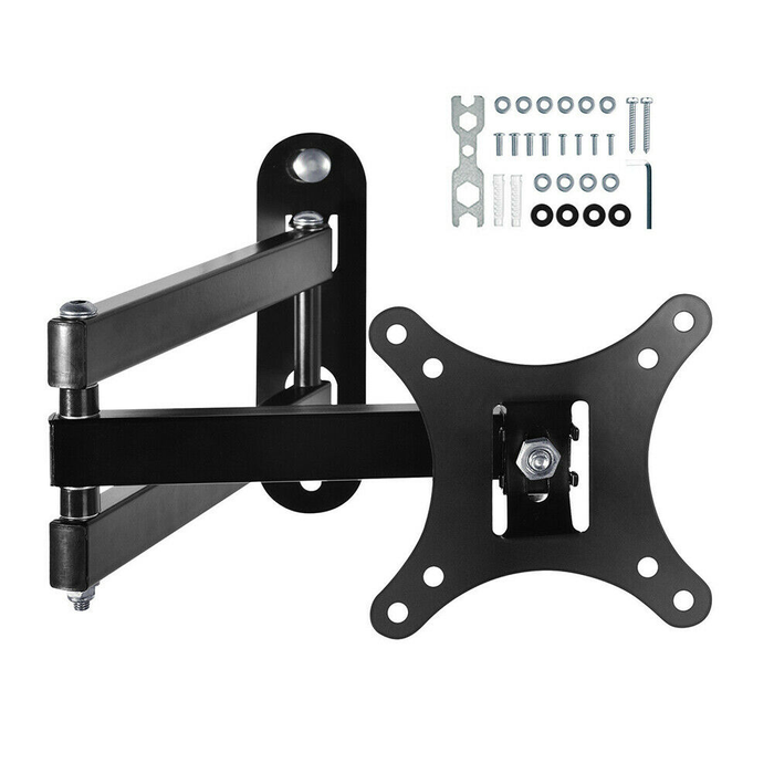 TV Wall Mount Bracket LCD LED Monitor 10"-27" TV Holder