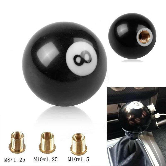 Black 8 Ball Car Gear Shift Knob