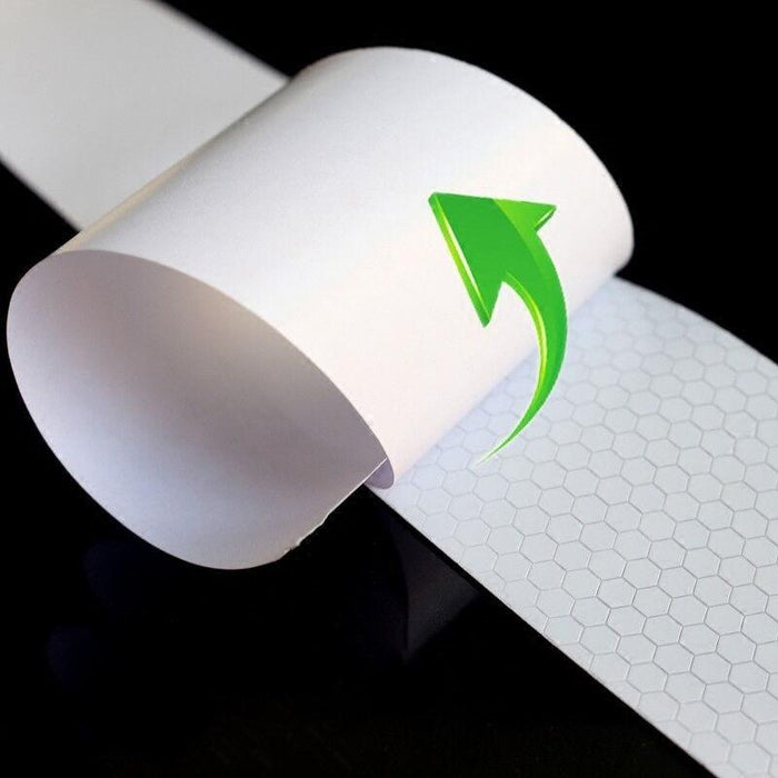 2PCS Self Adhesive High Intensity Safety luminous Vinyl Stickers Reflective Tape
