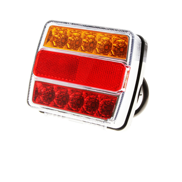 2X Submersible Trailer Tail lights LED Stop Tail Lights Kit