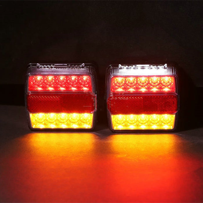2X Submersible Trailer Tail lights LED Stop Tail Lights Kit