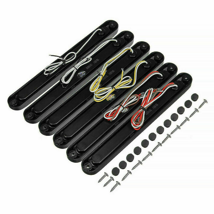 6pcs 15 LED Trailer Lights Truck Trailer Light