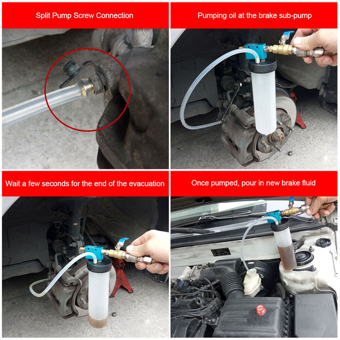 Car Brake Fluid Change Kit