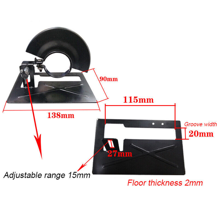 Angle Grinder Cutting Bracket Special Cutting Machine Fixing Holder Stand