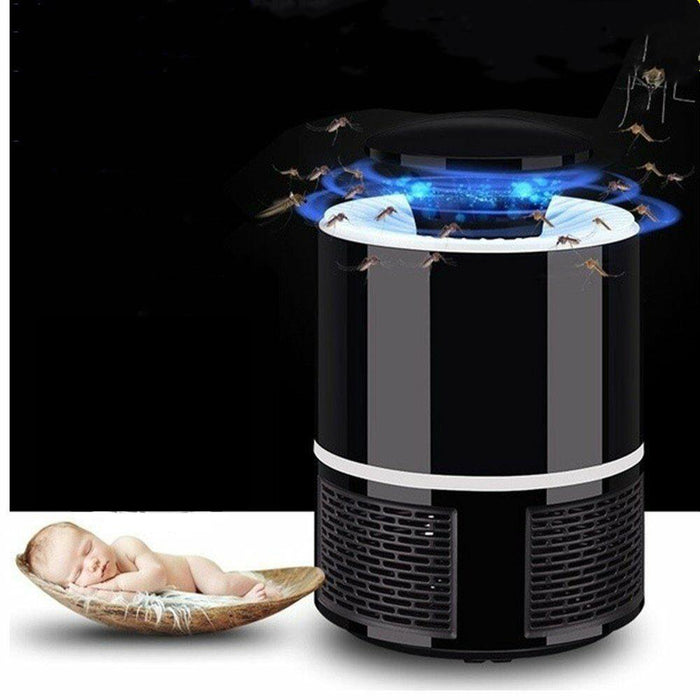 USB Mosquito Insect Killer Electric LED Light Fly Bug Zapper Trap Catcher Lamp