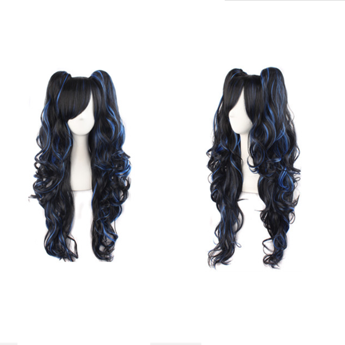 Lolita Long Curly Ponytail Wigs Cosplay Wig