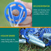 Fishing tools including a blue deconcentrator and hollow sinker with text descriptions.