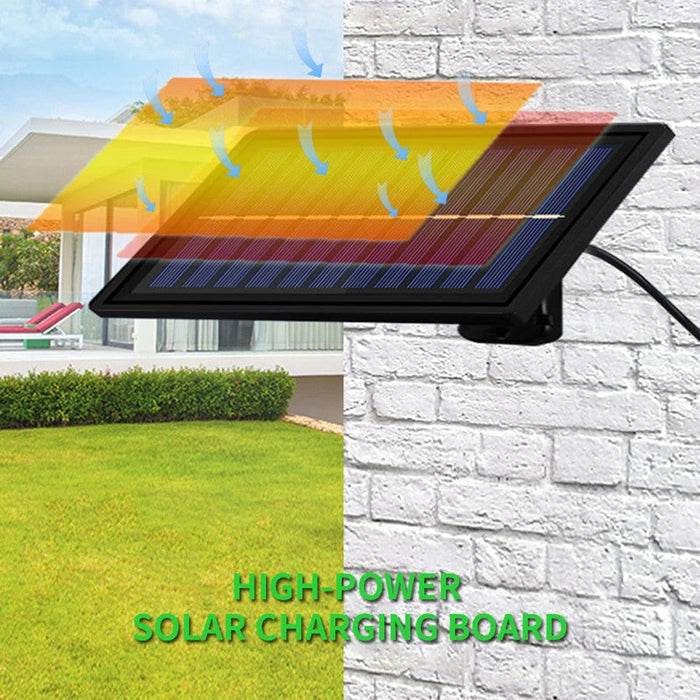Double Head Solar Pendant Light