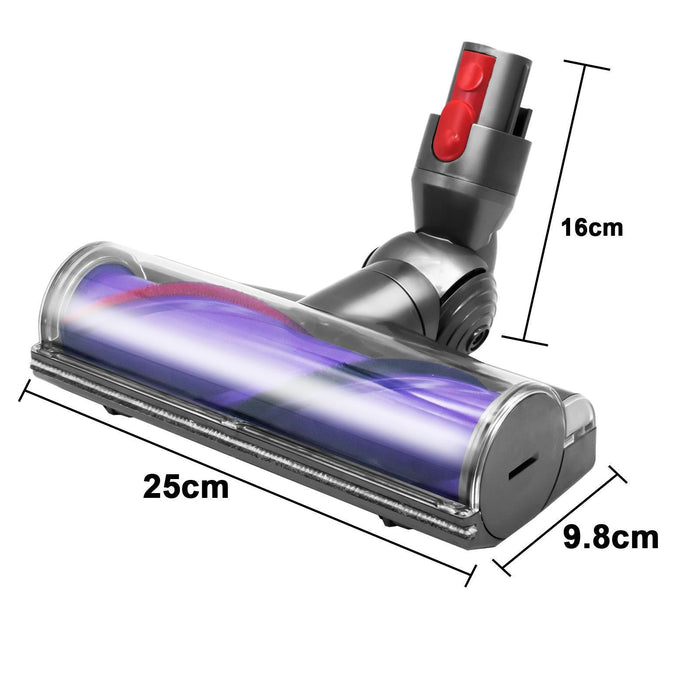 Direct Drive Motorhead Brush Head for Dyson V7, V8, V10, V11 & V15 Vacuum Cleaners