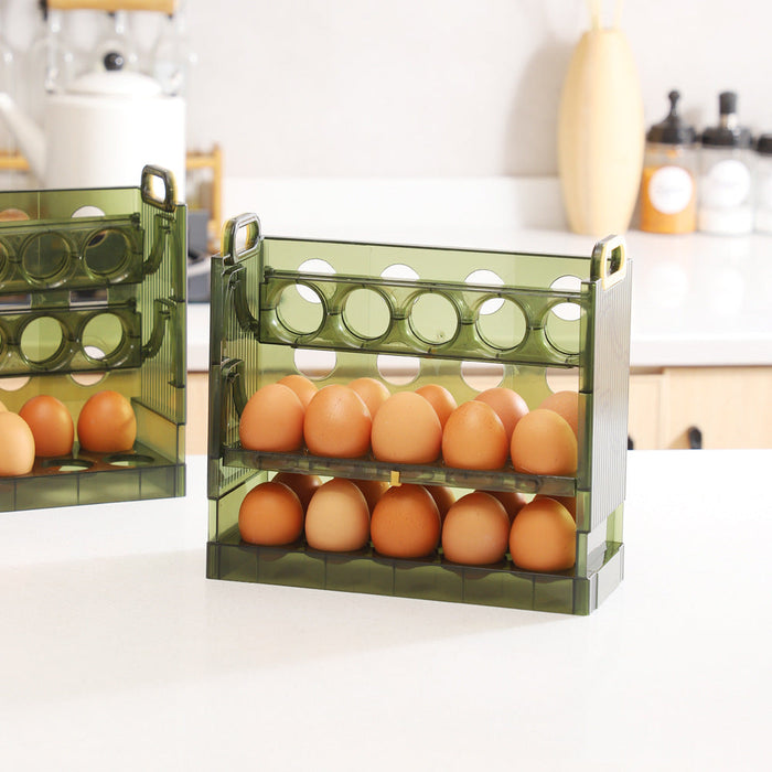 Refrigerator Egg Storage Box Holder Dispenser Organiser