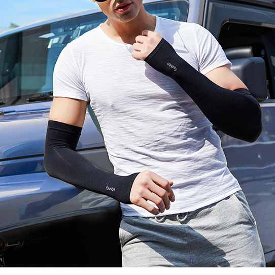 Cooling Arm Sleeves with UV Sun Protection for Cycling, Golf, Tennis & Outdoor Sports