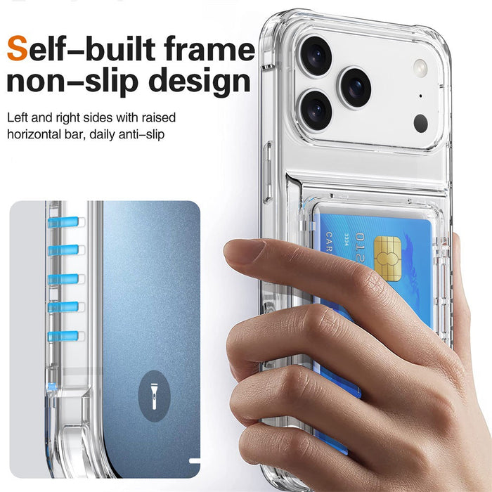 iPhone 17 Pro Case Clear Card