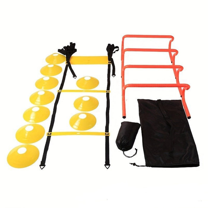 6M Agility Ladder Training Set with Hurdles, Cones & Speed Equipment