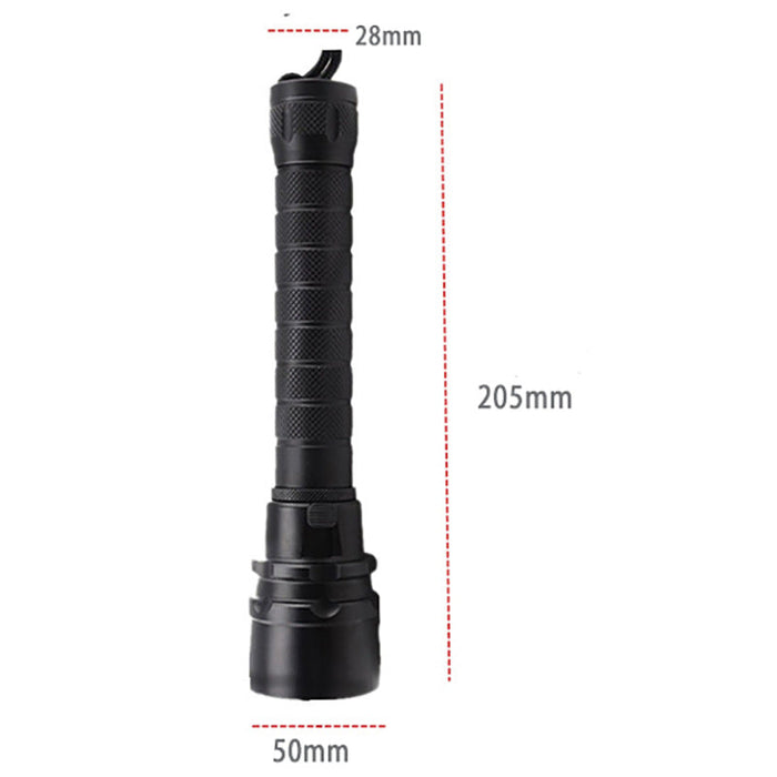 Scuba Diving Flashlight 5000Lumens Tactical Hunting Torch