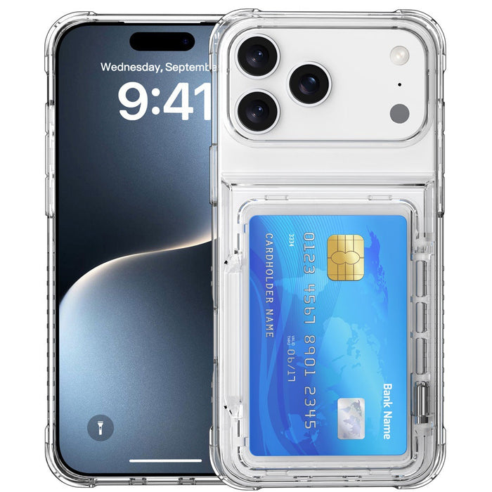 iPhone 17 Pro Case Clear Card