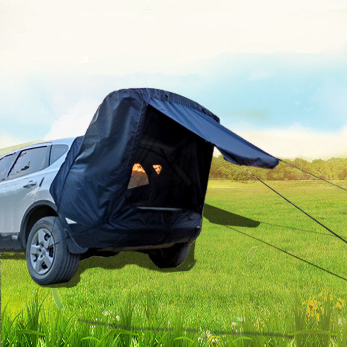 Car Trunk Tent Sunshade Rainproof Tailgate Shade Awning