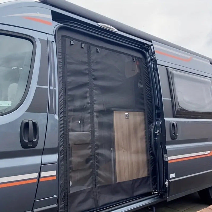 RV Door Curtain Mosquito/Fly Prevention Sunshade Curtain
