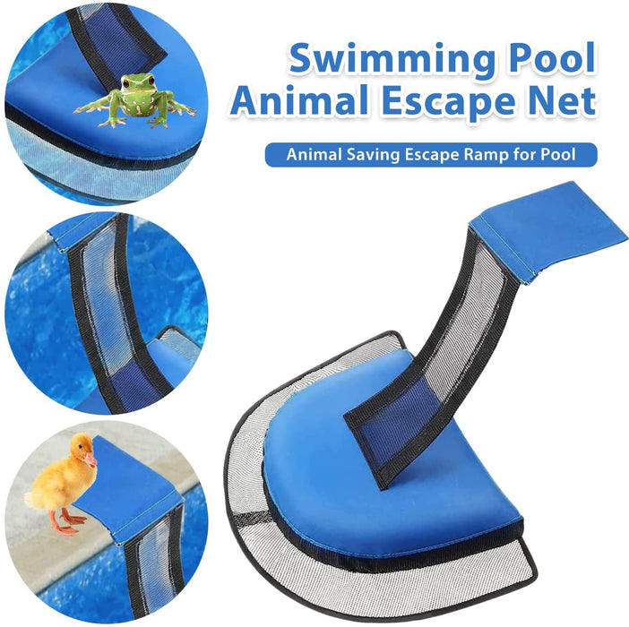 Swimming Pool Rescue Critter Animal Save Escape Ramp Swimline Frog Log