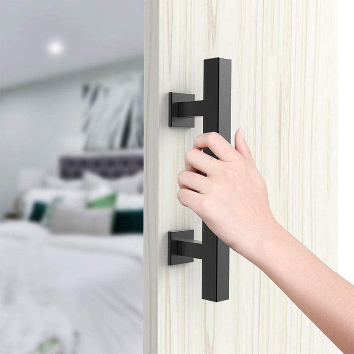 12'' Barn Door Handle Black
