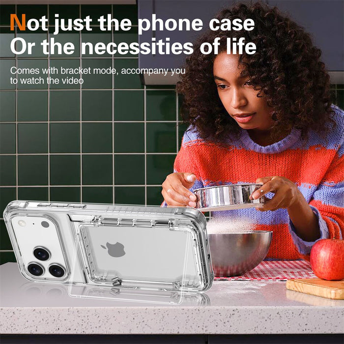 iPhone 17 Pro Case Clear Card