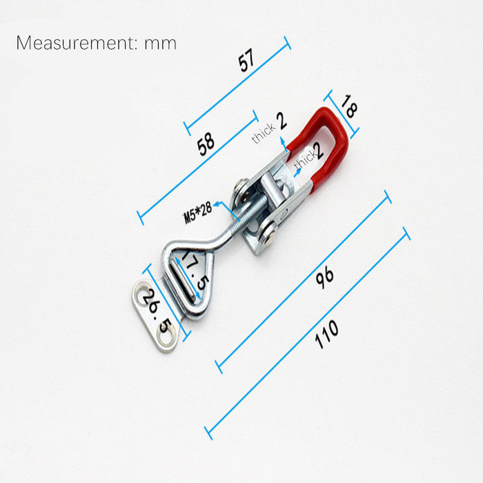 Over Centre Latch Small Trailer Toggle Overcentre Latch Fastener UTE 4WD