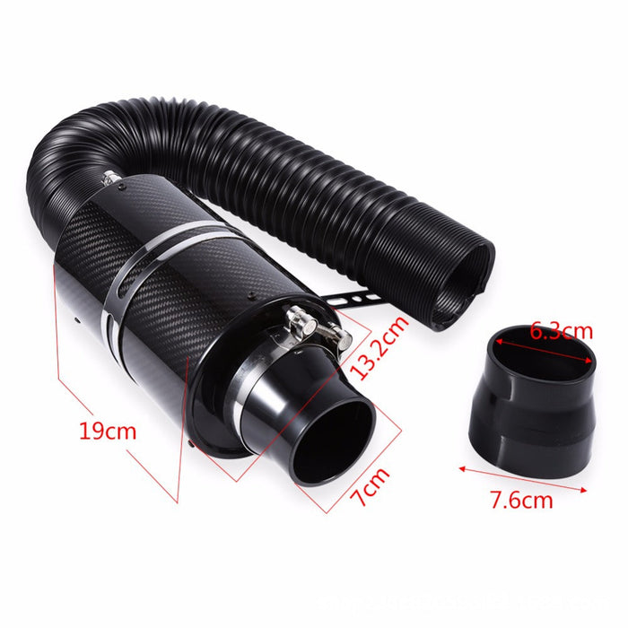 Universal Car Carbon Fibre Cold Air Filter