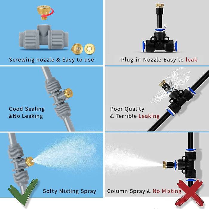 15M Outdoor Misting Cooling System