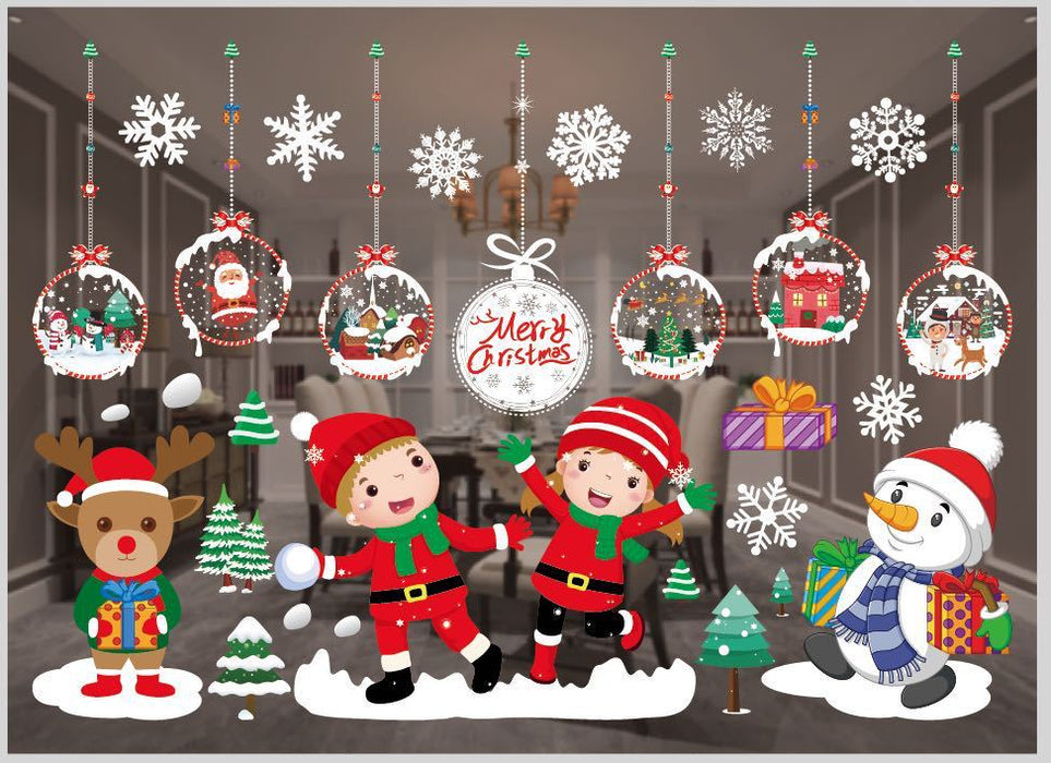 Christmas Window Stickers Decoration