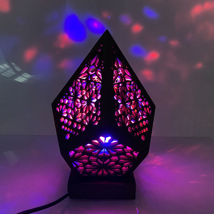 Hollow Desk Table Lamp Night Light