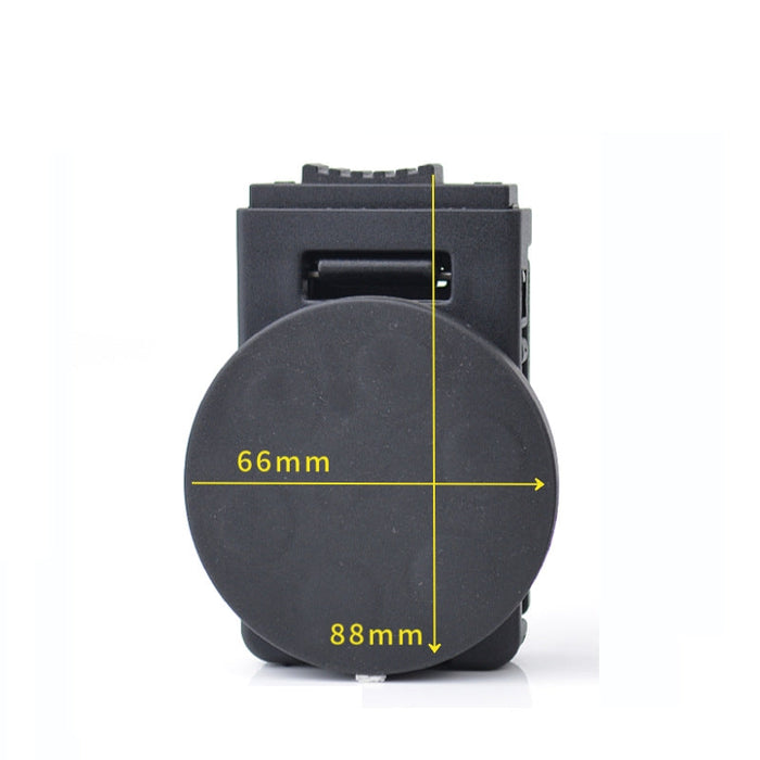Heavy Duty Screwdriver Round Belt Clip Screw Nail Drill Bit Magnetic Tool Holder