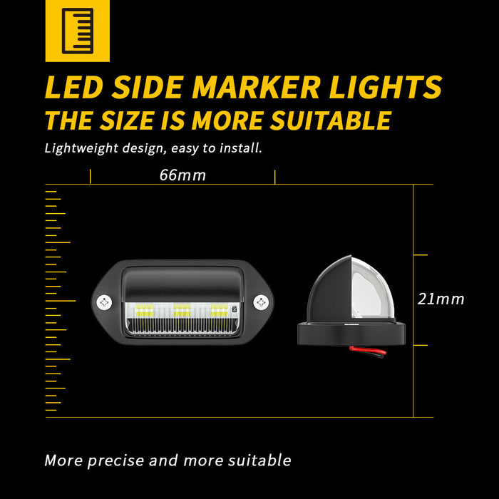 2PCS LED Number Plate Lights
