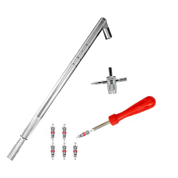 15PCS Tire Valve Stem Removal Tool Repair Kit