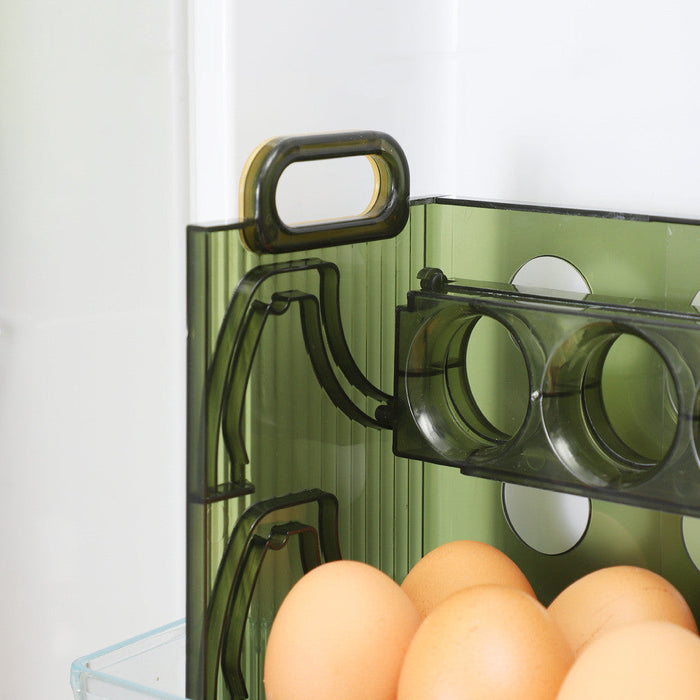 Refrigerator Egg Storage Box Holder Dispenser Organiser
