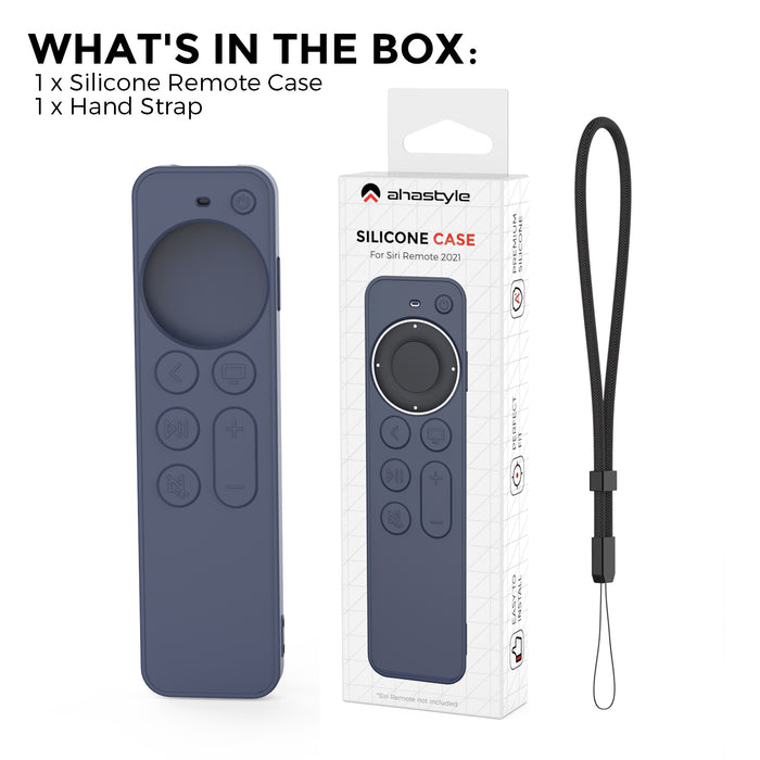 Silicone Case Compatible with 2021 2022 Apple TV Siri 4K